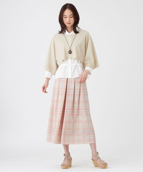 TRANS WORK / トランスワーク マフラー・ショール・スヌード・ストール | 【ウォッシャブル】2WAYシアージレ | 詳細4