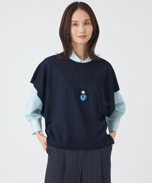 TRANS WORK / トランスワーク マフラー・ショール・スヌード・ストール | 【ウォッシャブル】2WAYシアージレ | 詳細1