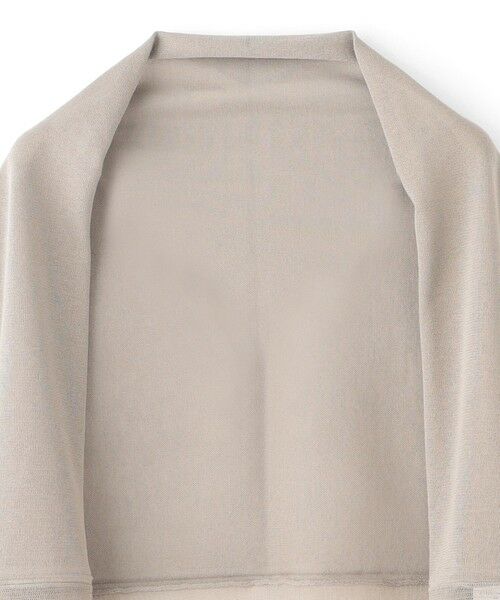 TRANS WORK / トランスワーク マフラー・ショール・スヌード・ストール | 【ウォッシャブル】シアーポンチョ | 詳細5