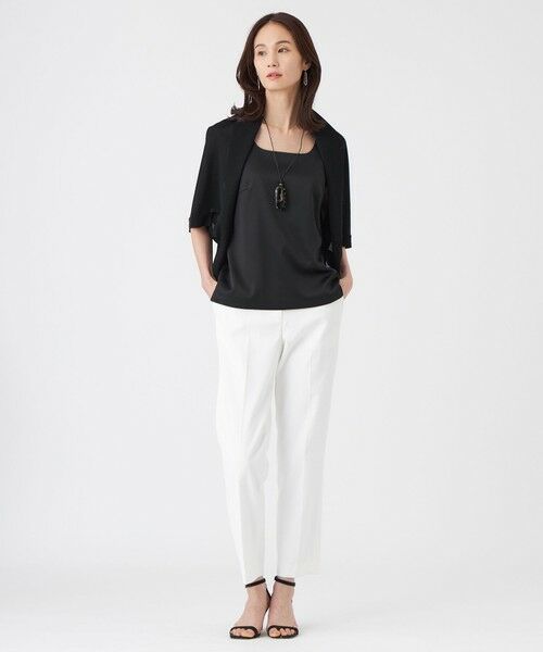 TRANS WORK / トランスワーク マフラー・ショール・スヌード・ストール | 【ウォッシャブル】シアーポンチョ | 詳細2