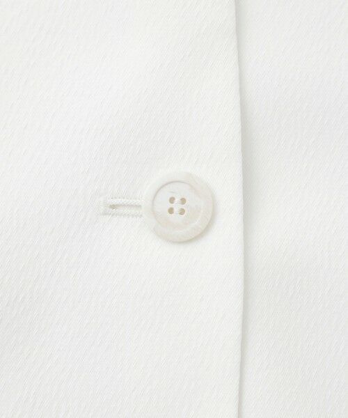 TRANS WORK / トランスワーク ノーカラージャケット | 【UV対策・着用しわ軽減・・ウォッシャブル】エアリーコードレーンノーカラージャケット | 詳細10