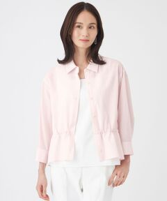 TRANS WORK / トランスワーク シャツ・ブラウス | 【接触冷感・ウォッシャブル】スラブクレープブラウス