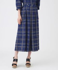 TRANS WORK / トランスワーク その他パンツ | 【ウォッシャブル】シアーチェックプリントパンツ