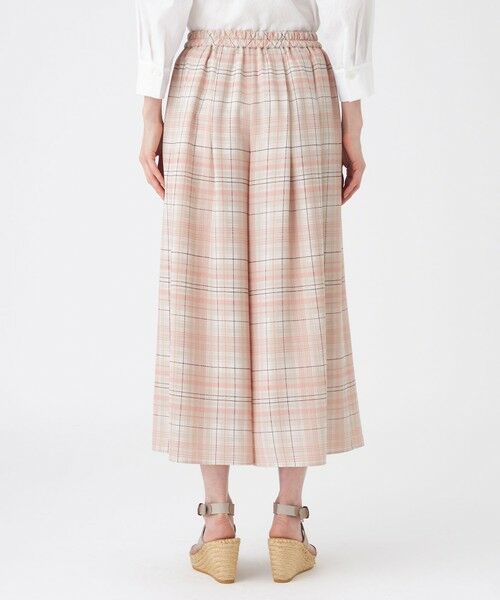 TRANS WORK / トランスワーク その他パンツ | 【ウォッシャブル】シアーチェックプリントパンツ | 詳細6