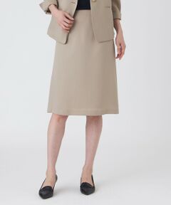 TRANS WORK / トランスワーク ロング・マキシ丈スカート | 【UV対策・着用しわ軽減・ウォッシャブル】エアリーコードレーンスカート