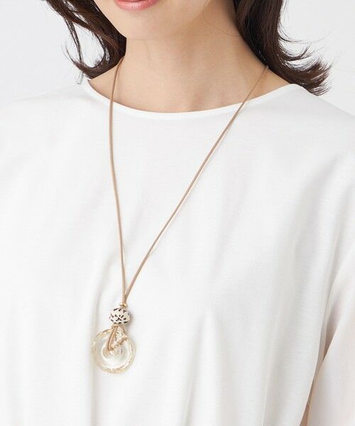 TRANS WORK / トランスワーク ネックレス・ペンダント・チョーカー | カッティングネックレス（ベージュ1）