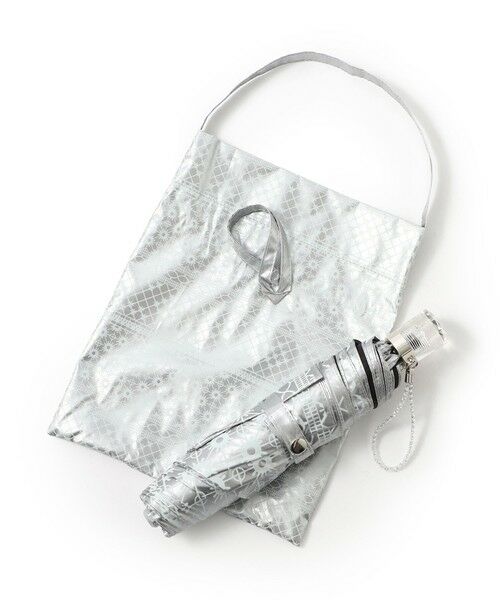 TRANS WORK / トランスワーク 傘 | 晴雨兼用折り畳み傘（シルバー）