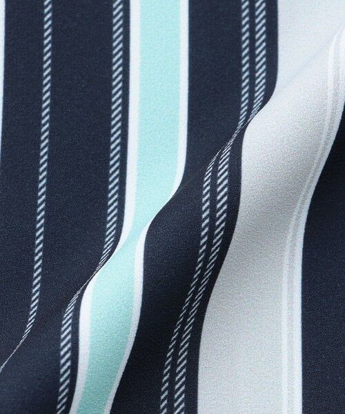 TRANS WORK / トランスワーク シャツ・ブラウス | 【ウォッシャブル】マルチストライププリントブラウス | 詳細11