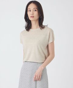 TRANS WORK / トランスワーク ニット・セーター | 【ウォッシャブル】シャイニーシアーニットプルオーバー