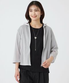 TRANS WORK / トランスワーク カットソー | 【ウォッシャブル・接触冷感・抗菌防臭・防しわ(着用じわ)】リバーフライスパーカー