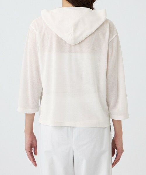 TRANS WORK / トランスワーク カットソー | 【ウォッシャブル・接触冷感・抗菌防臭・防しわ(着用じわ)】リバーフライスパーカー | 詳細7