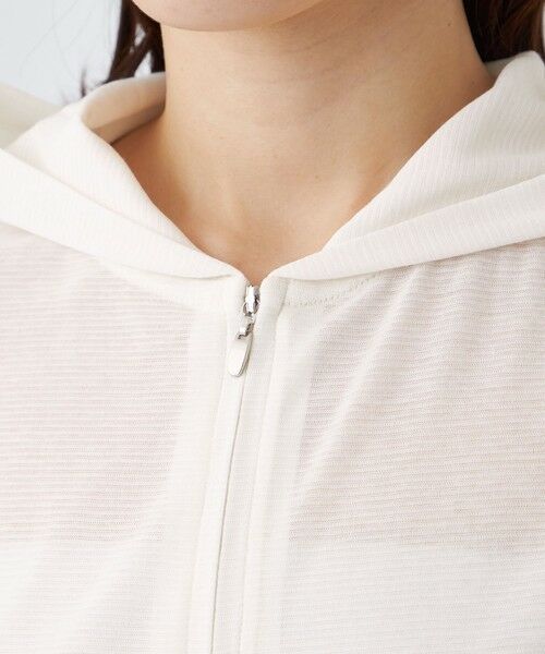 TRANS WORK / トランスワーク カットソー | 【ウォッシャブル・接触冷感・抗菌防臭・防しわ(着用じわ)】リバーフライスパーカー | 詳細8