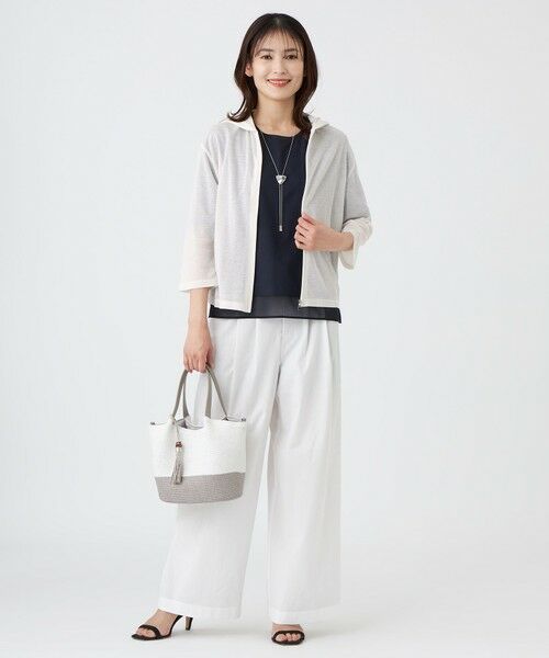 TRANS WORK / トランスワーク カットソー | 【ウォッシャブル・接触冷感・抗菌防臭・防しわ(着用じわ)】リバーフライスパーカー | 詳細1