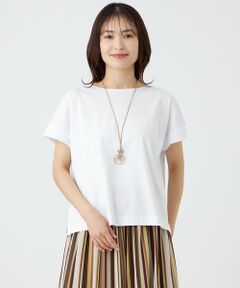 TRANS WORK / トランスワーク カットソー | 【ウォッシャブル】コットンスムースカットソー