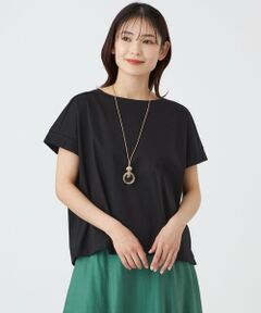 TRANS WORK / トランスワーク カットソー | 【ウォッシャブル】コットンスムースカットソー