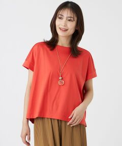 TRANS WORK / トランスワーク カットソー | 【ウォッシャブル】コットンスムースカットソー