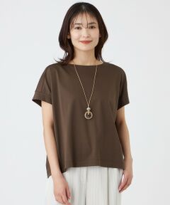 TRANS WORK / トランスワーク カットソー | 【ウォッシャブル】コットンスムースカットソー