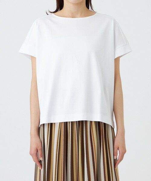 TRANS WORK / トランスワーク カットソー | 【ウォッシャブル】コットンスムースカットソー | 詳細5