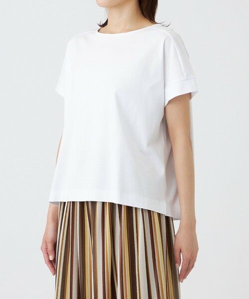 TRANS WORK / トランスワーク カットソー | 【ウォッシャブル】コットンスムースカットソー | 詳細6