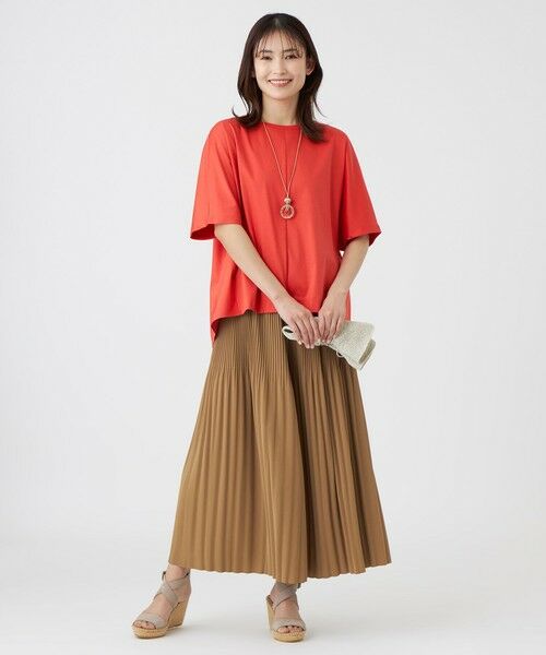 TRANS WORK / トランスワーク カットソー | 【ウォッシャブル】コットンスムースカットソー | 詳細4