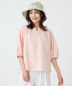 TRANS WORK / トランスワーク シャツ・ブラウス | 【ウォッシャブル・吸水速乾・防しわ】サッカーブラウス