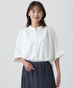 TRANS WORK / トランスワーク シャツ・ブラウス | 【接触冷感・遮熱性・防しわ(着用じわ)・ウォッシャブル】ソフトライプライターブラウス