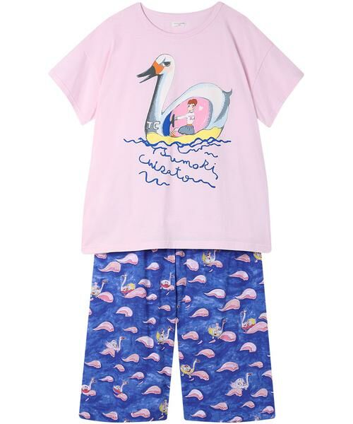 tsumori chisato SLEEP / ツモリチサト スリープ ルームウェア | レディスパジャマ　上下セット（ＵＤＴ１１０）（KO）