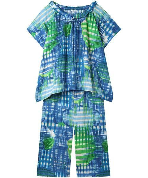 tsumori chisato SLEEP / ツモリチサト スリープ ルームウェア | レディスパジャマ　上下セット（ＵＤＸ２００）（BU）