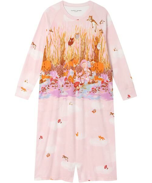 tsumori chisato SLEEP / ツモリチサト スリープ ルームウェア | レディスパジャマ　ワンピース（ＵＮＸ５５３）（PI）