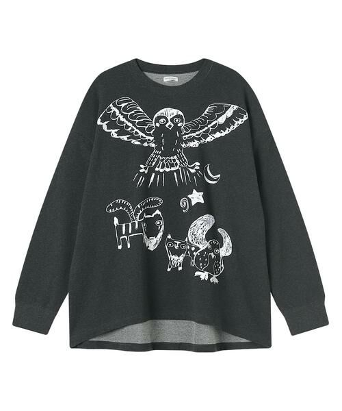 tsumori chisato SLEEP / ツモリチサト スリープ  | レディスパジャマ　トップス（ＵＴＸ５５６）（BL）