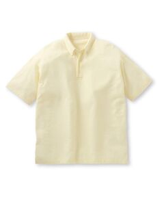 ウール天竺ボタンダウンポロシャツ
