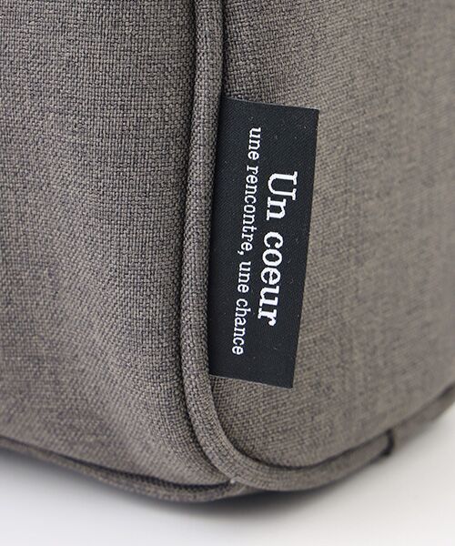 Un coeur / アンクール ショルダーバッグ | TORO(Ⅱ)　ミニマルアシメポケットショルダーバッグ | 詳細8