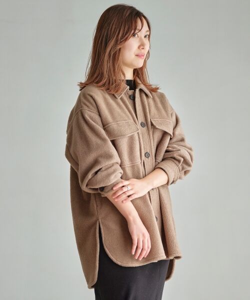 セール Unfilo マシュマロフリース Cpoシャツ ジャケット その他アウター 自由区 Unfilo アンフィーロ ジユウク ファッション通販 タカシマヤファッションスクエア