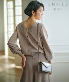 UNFILO / アンフィーロ ドレス | 【UNFILO/前後着用】2WAY セットアップ