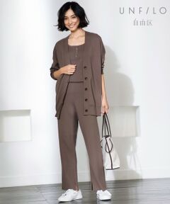 UNFILO / アンフィーロ その他パンツ | 【UNFILO】オーガニックコットン ニットパンツ (検索番号:UF42)