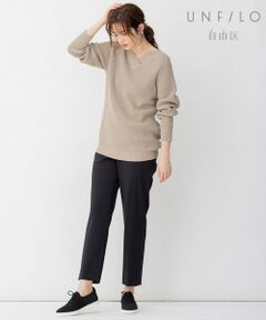 【UNFILO】COTTON PONTE パンツ