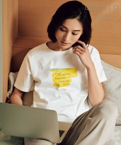 【UNFILO】オーガニックコットンTEA TEE Tシャツ (検索番号:UK26)