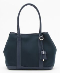 UNFILO / アンフィーロ ショルダーバッグ | 【UNFILO】ソフトボンディング トートバッグ (ネイビー)