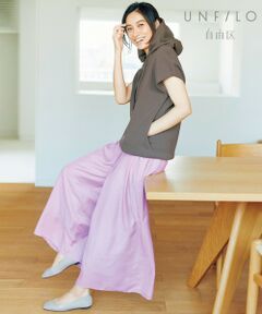 UNFILO / アンフィーロ その他パンツ | 【UNFILO・Sサイズ有】レーヨンナイロンカラーギャザー パンツ(検索番号:UK28)