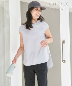 【再入荷！/撥水・汗シミ防止】カラーファンクション ノースリーブ Tシャツ