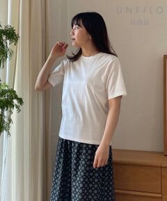 【UNFILO/撥水・汗シミ防止】カラーファンクション Tシャツ