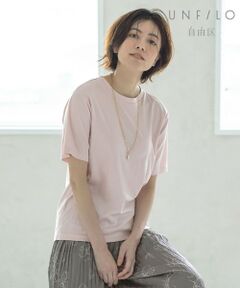 【UNFILO/撥水・汗シミ防止】カラーファンクション Tシャツ