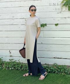 UNFILO / アンフィーロ その他パンツ | 【UNFILO】ラクゆる セルフカット プリーツパンツ