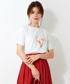 【UNFILO/接触冷感/Sサイズ有】プリント フォト Tシャツ