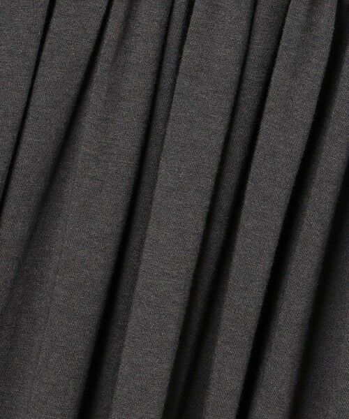 UNFILO / アンフィーロ ミニ・ひざ丈スカート | 【UNFILO/Sサイズ有】2Wayリラックスジャージー スカート / ワンピース | 詳細16