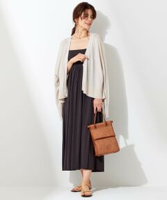 UNFILO / アンフィーロ ミニ・ひざ丈スカート | 【UNFILO】2Wayリラックスジャージー スカート / ワンピース