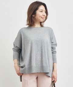 UNFILO / アンフィーロ ニット・セーター | 【抗菌防臭】スタイルUP クルーネックニット