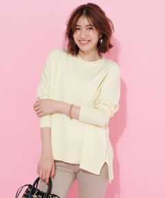 UNFILO / アンフィーロ ニット・セーター | 【抗菌防臭】スタイルUP クルーネックニット