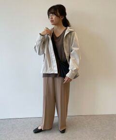 UNFILO / アンフィーロ その他パンツ | 【洗える】マカロンカラー ウエストゴム ワイドパンツ