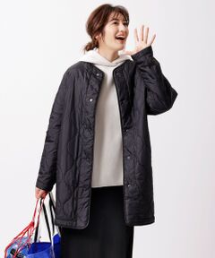 UNFILO / アンフィーロ ノーカラージャケット | 【洗える/軽量】エアーキルティング コート